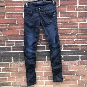 G Star Raw Skinny Artic Dark Jeans